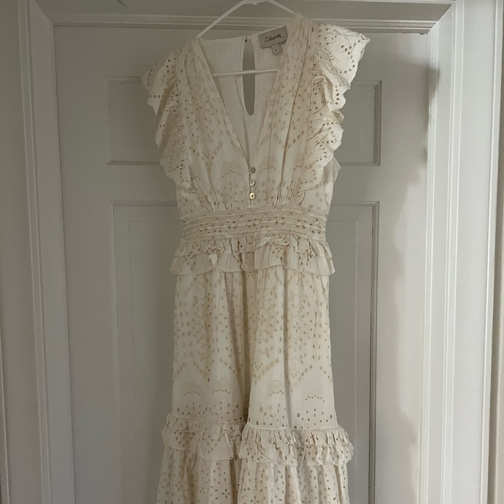 Cleobella ivory dress (small)
